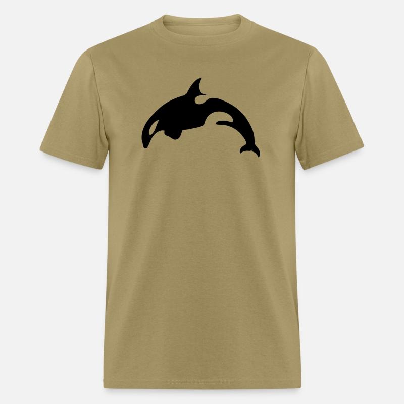 Orca Killer Whale Black Silhouette Artwork