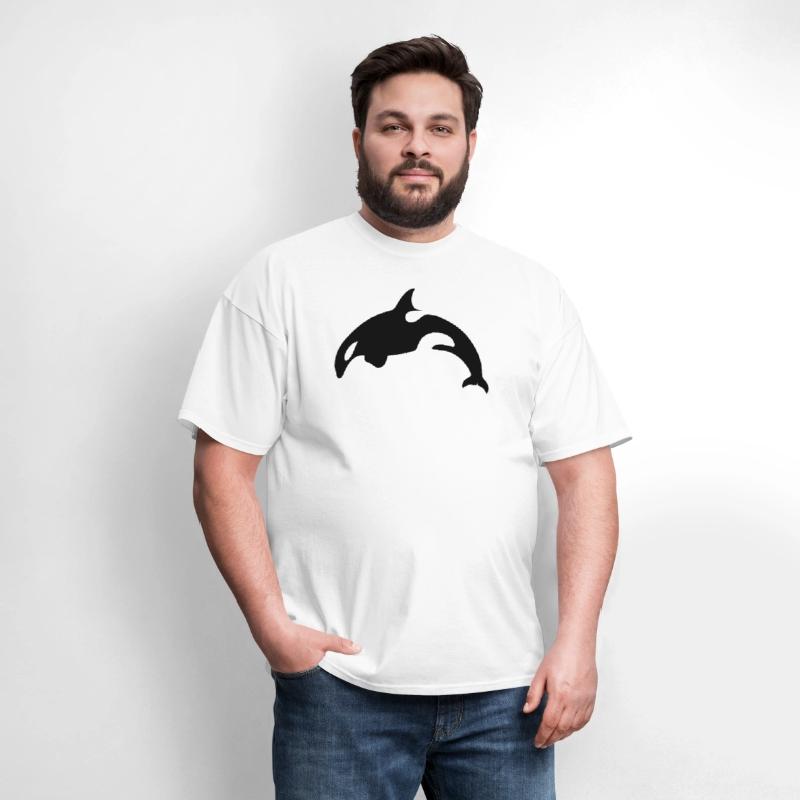 Orca Killer Whale Black Silhouette Artwork