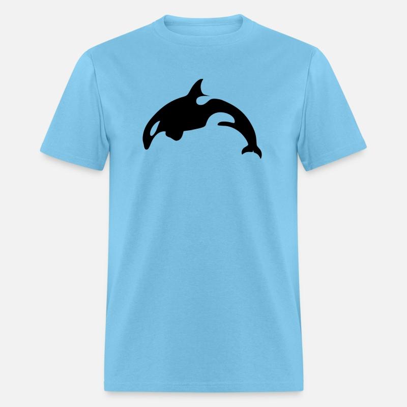 Orca Killer Whale Black Silhouette Artwork