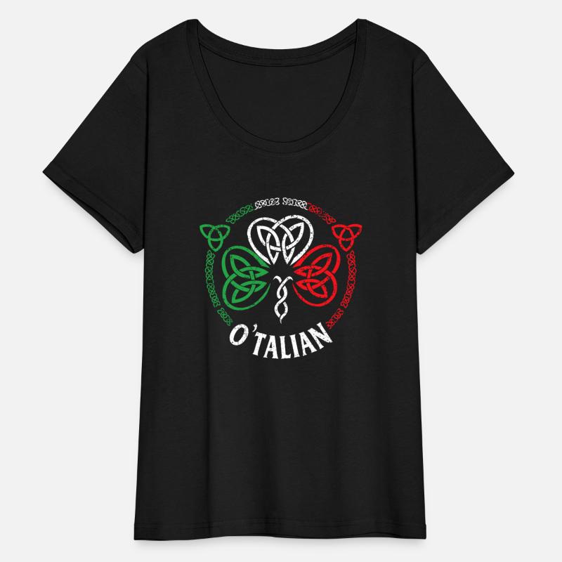 O'talian St Patricks Day Italian Italy Flag Italia