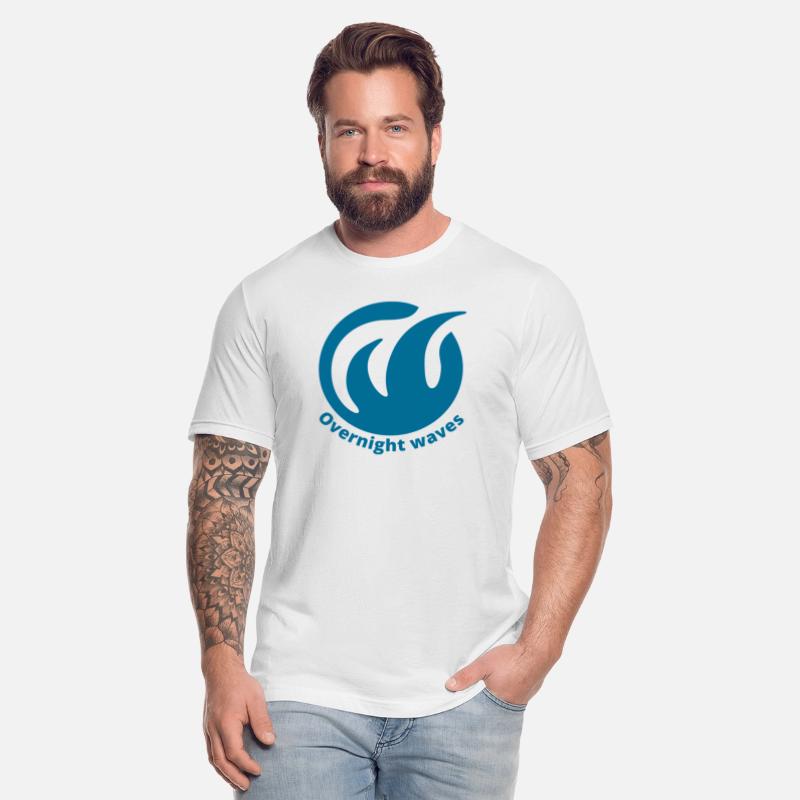 Overnight blue waves