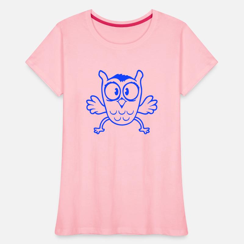 Owl jumps funny jumping jack flies flutters happy