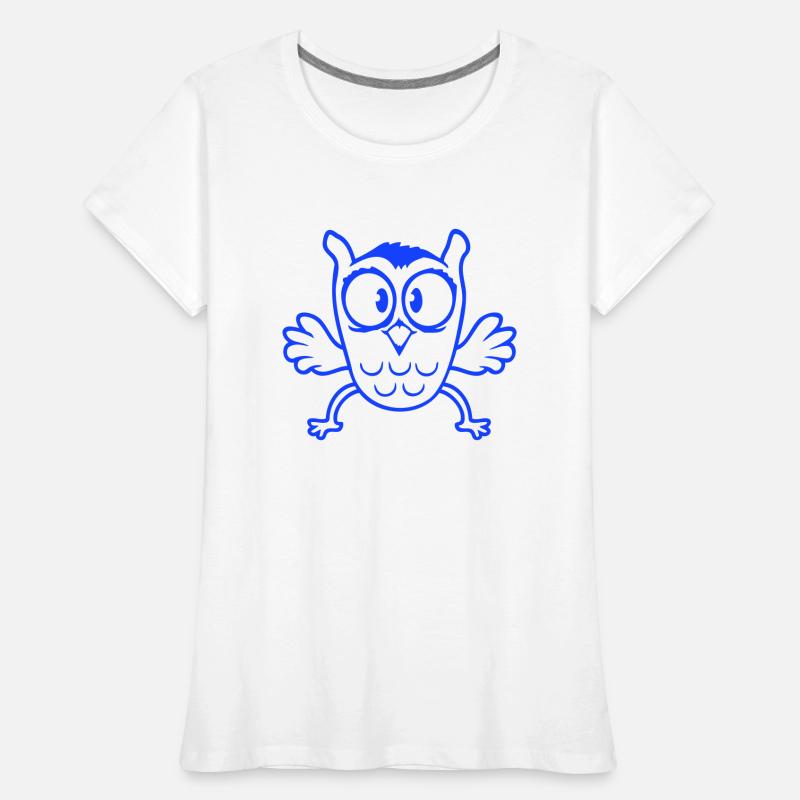 Owl jumps funny jumping jack flies flutters happy