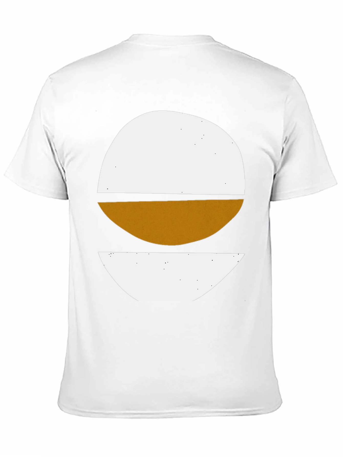 Abstract Graphic Tee - Modern Art Black T-Shirt