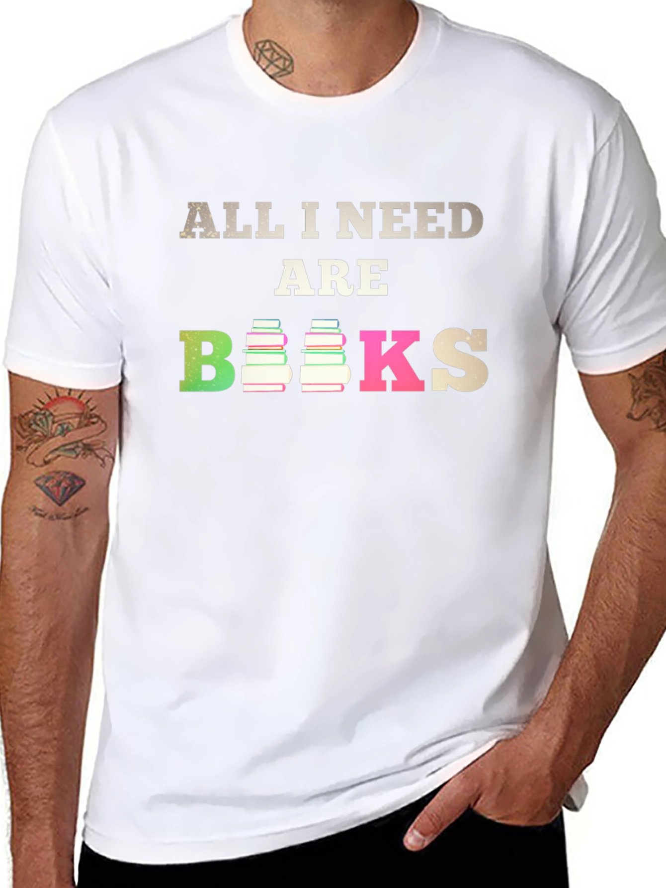 All I Need Are Books T-Shirt