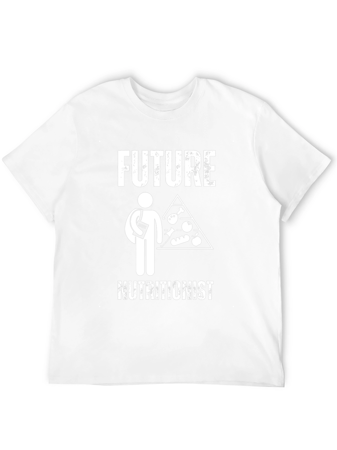 Future Nutritionist Black T-Shirt - Study in Style