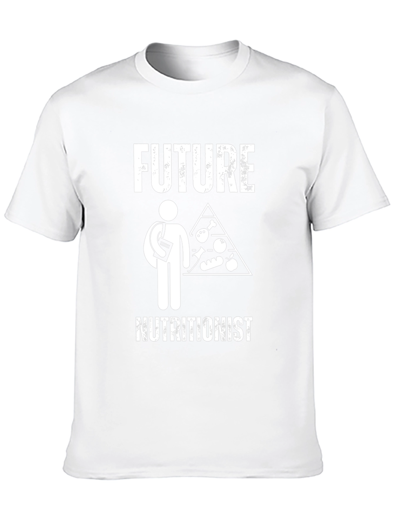 Future Nutritionist Black T-Shirt - Study in Style