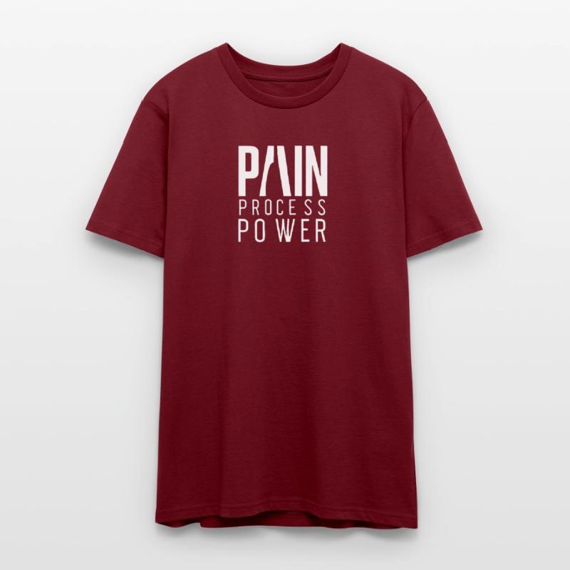 Pain. Process. Power.”