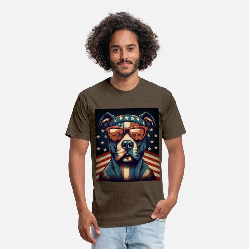 Patriot Pitbull American Flag Pitbull Patriotic