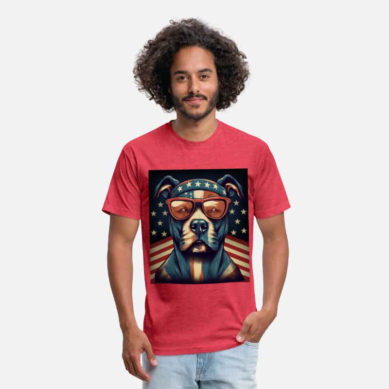 Patriot Pitbull American Flag Pitbull Patriotic
