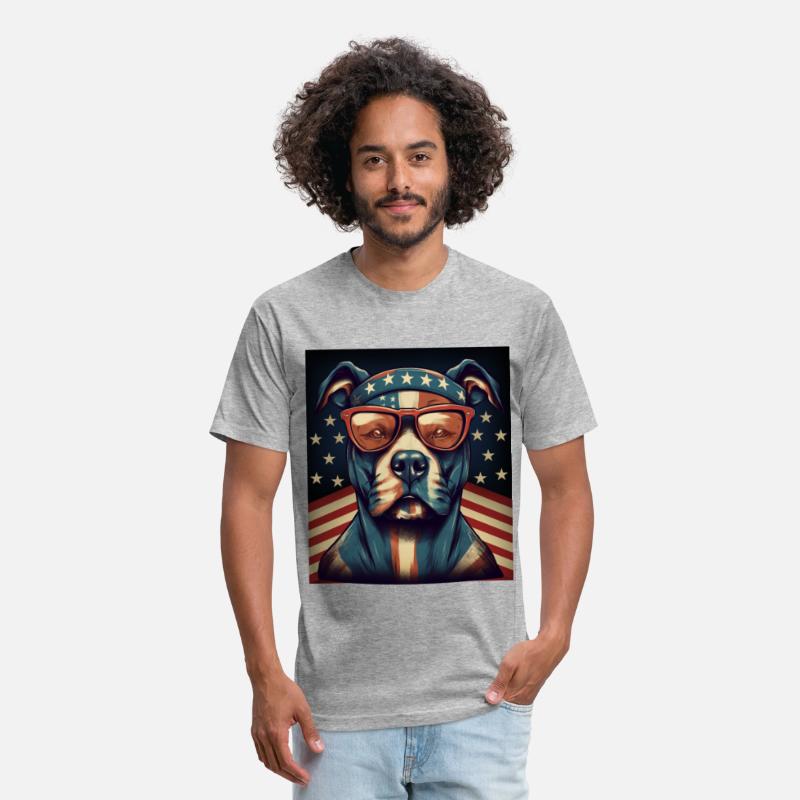 Patriot Pitbull American Flag Pitbull Patriotic