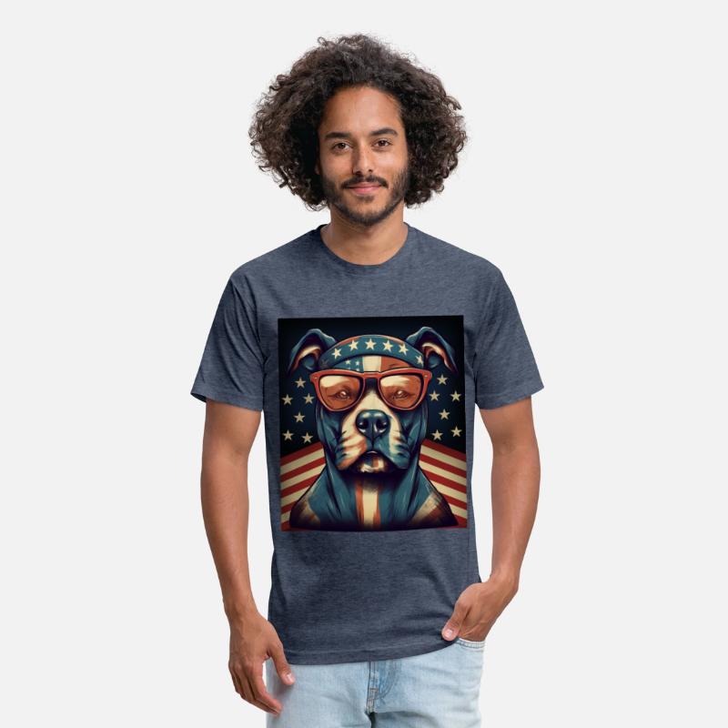 Patriot Pitbull American Flag Pitbull Patriotic