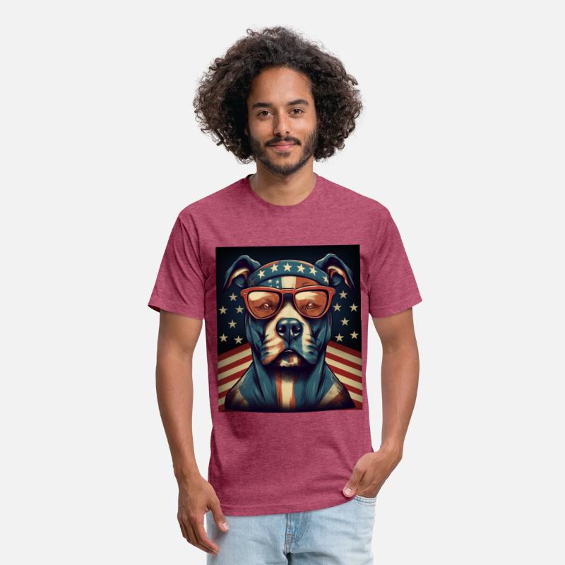Patriot Pitbull American Flag Pitbull Patriotic