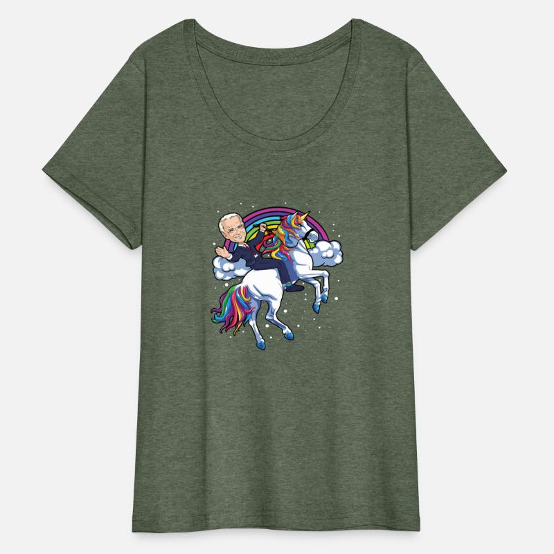 Patriotic 4th Of July Joe Biden Riding Unicorn