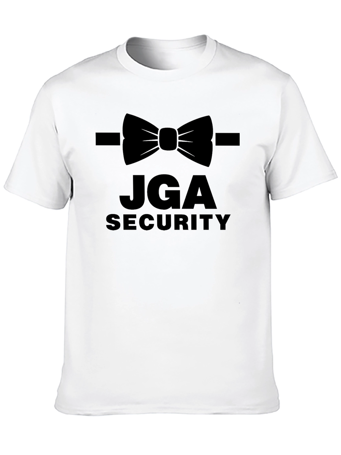JGA Security Bowtie T-Shirt - Classic Black Tee