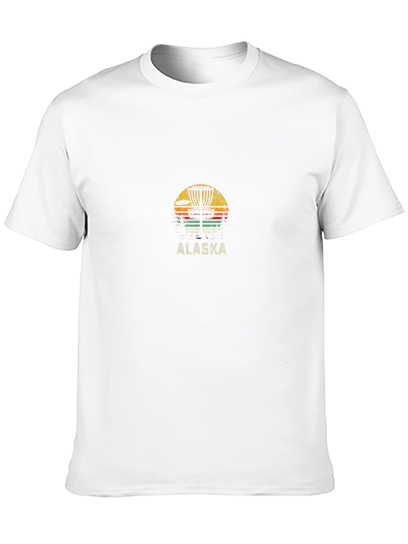Alaska Disc Golf T-Shirt - Retro Style