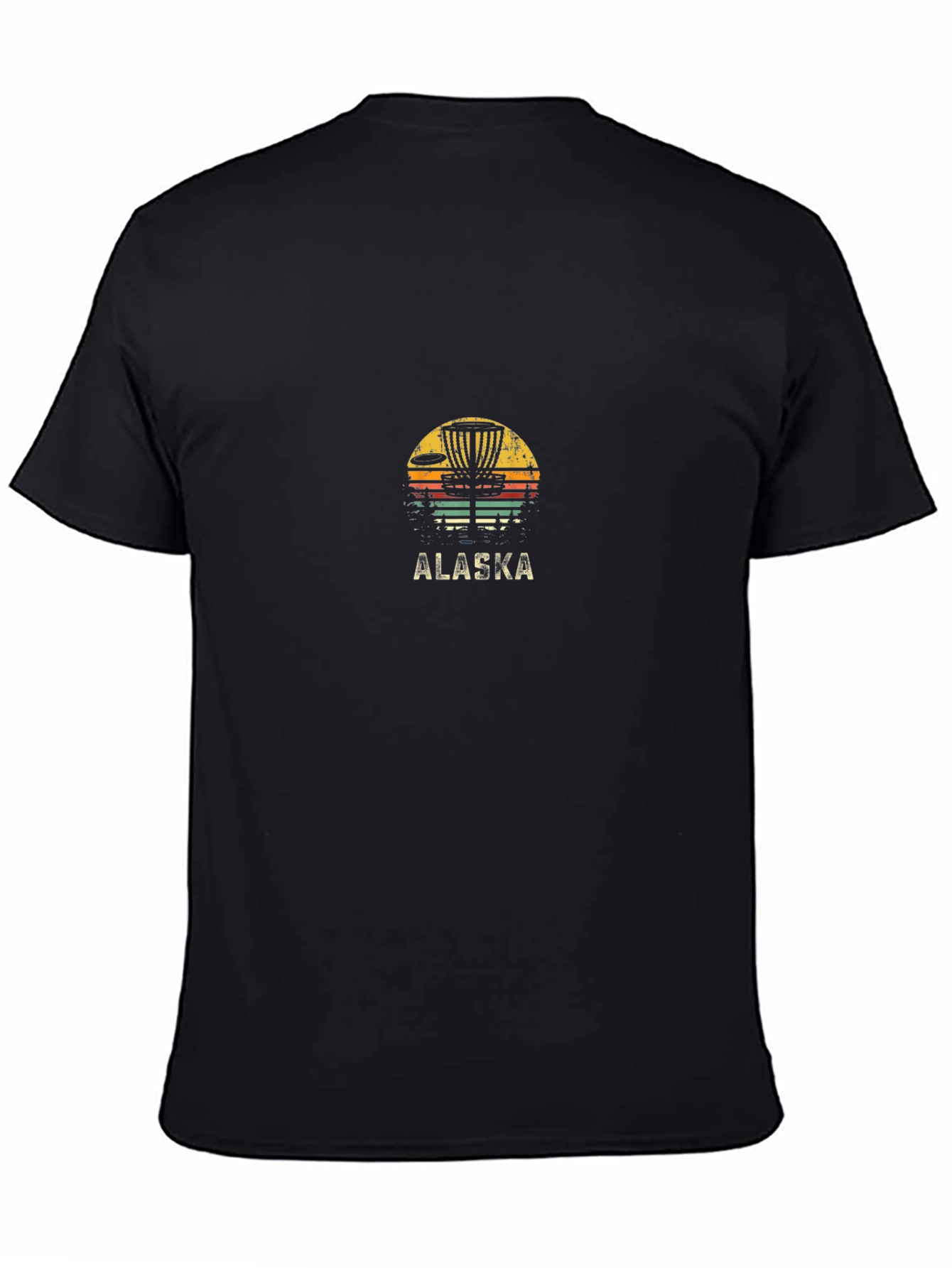 Alaska Disc Golf T-Shirt - Retro Style