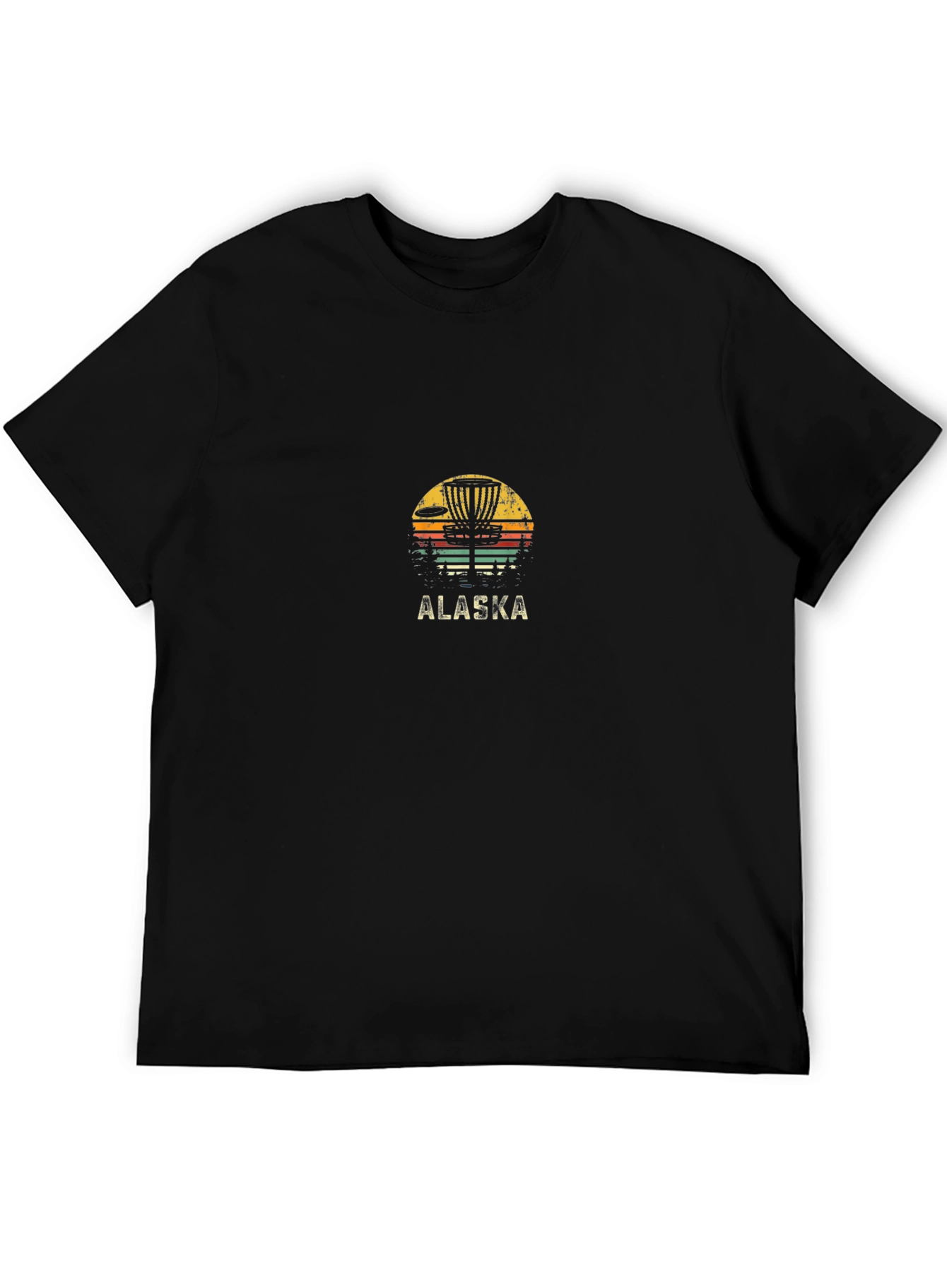 Alaska Disc Golf T-Shirt - Retro Style