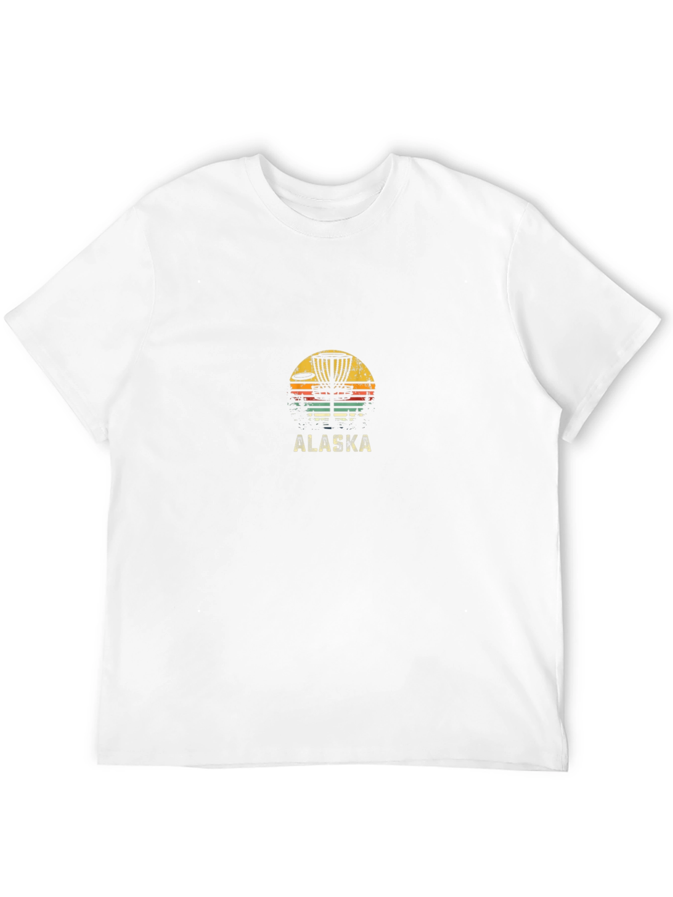 Alaska Disc Golf T-Shirt - Retro Style