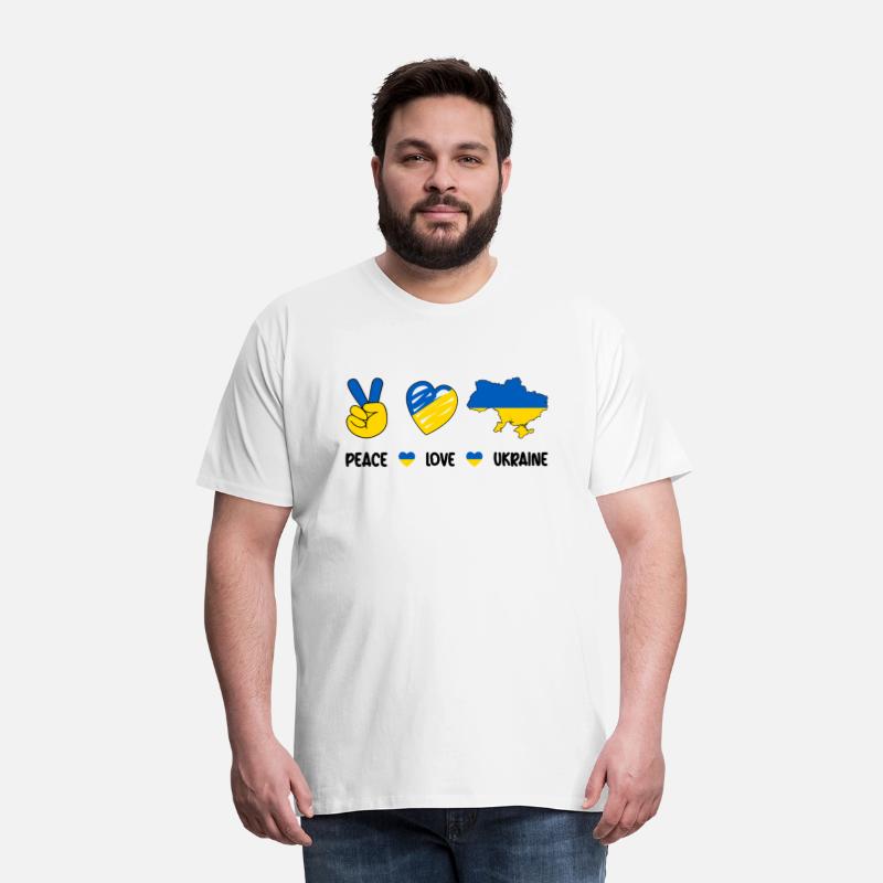 Peace Love Ukraine Supporters Unity