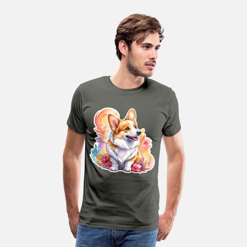 Pembroke Welsh Corgi Watercolor