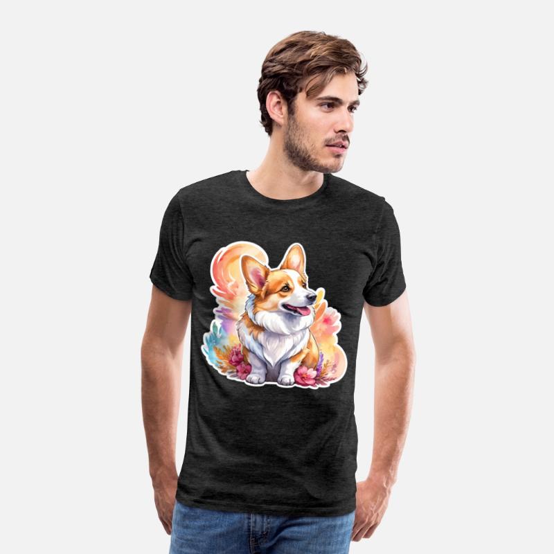 Pembroke Welsh Corgi Watercolor