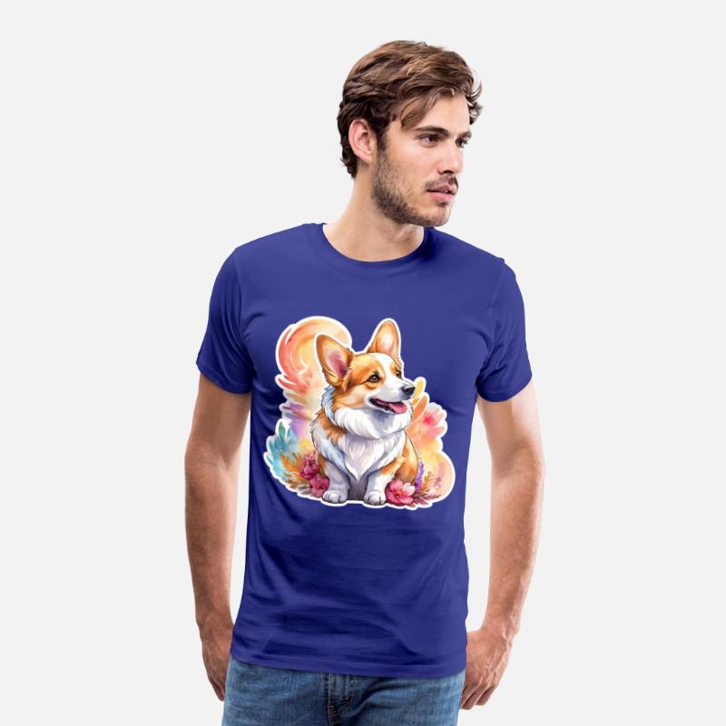 Pembroke Welsh Corgi Watercolor