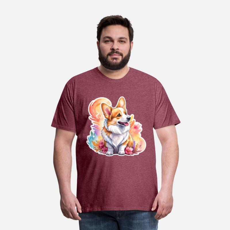 Pembroke Welsh Corgi Watercolor