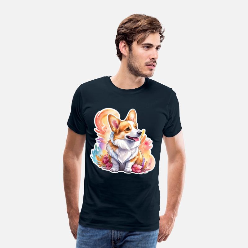 Pembroke Welsh Corgi Watercolor