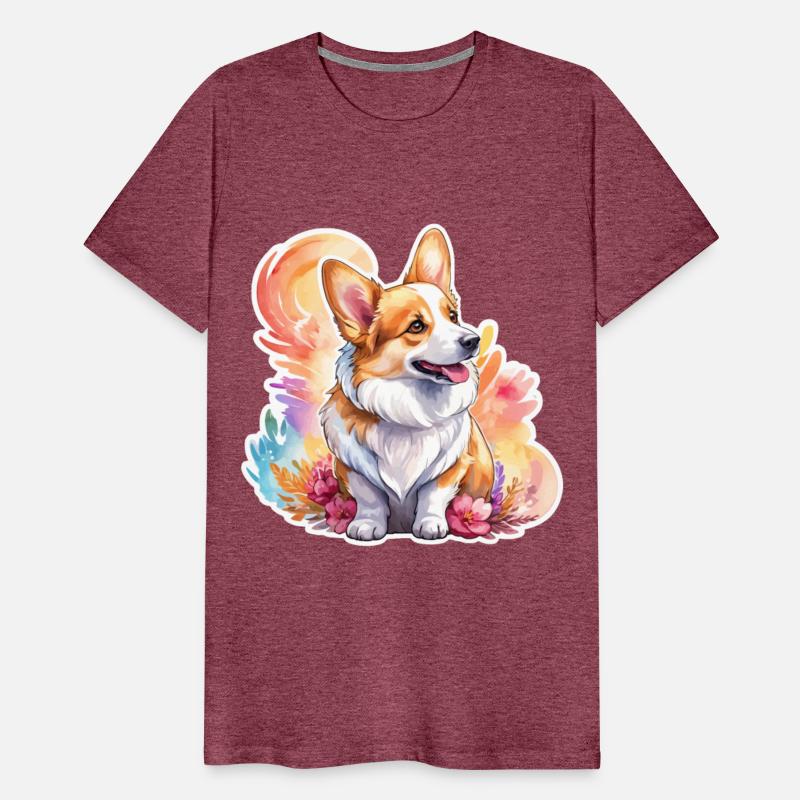 Pembroke Welsh Corgi Watercolor