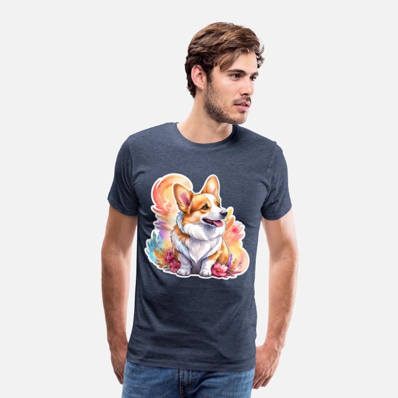 Pembroke Welsh Corgi Watercolor