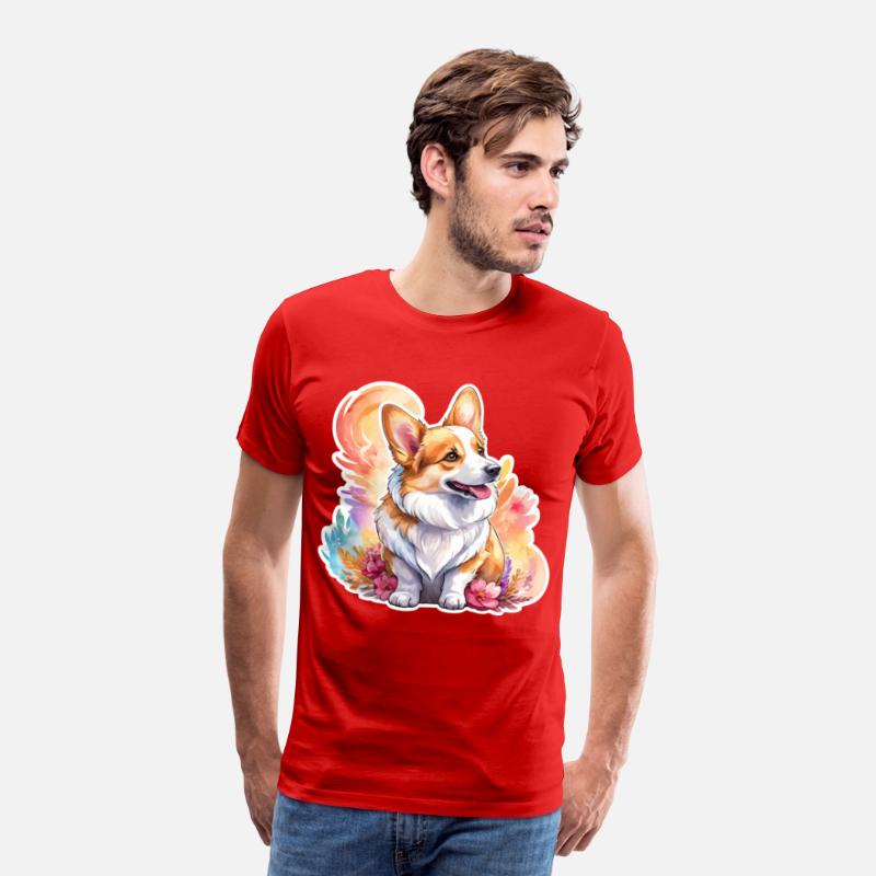 Pembroke Welsh Corgi Watercolor