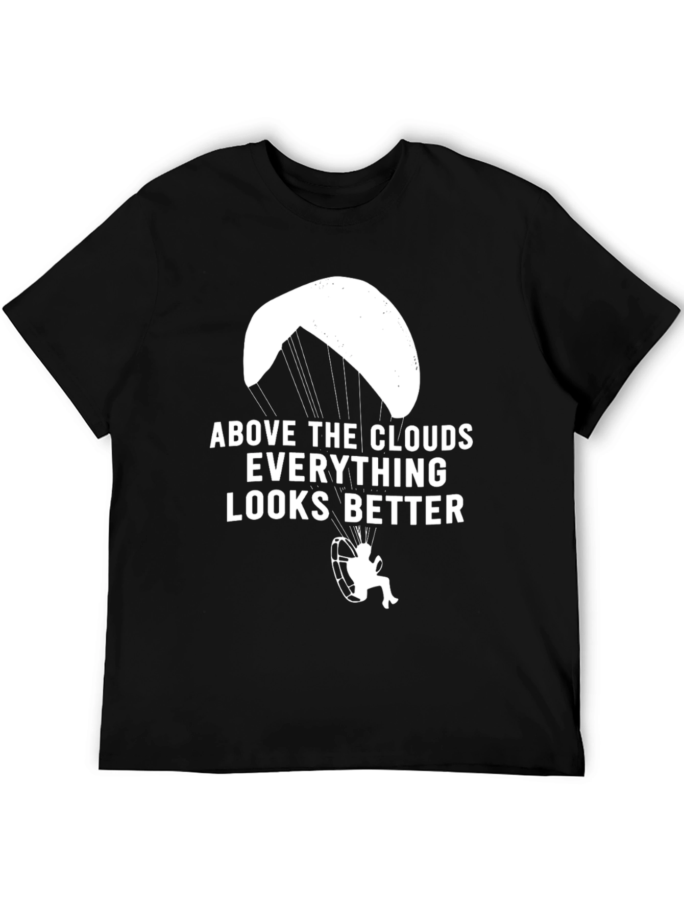 Above The Clouds T-Shirt: Paramotor Design