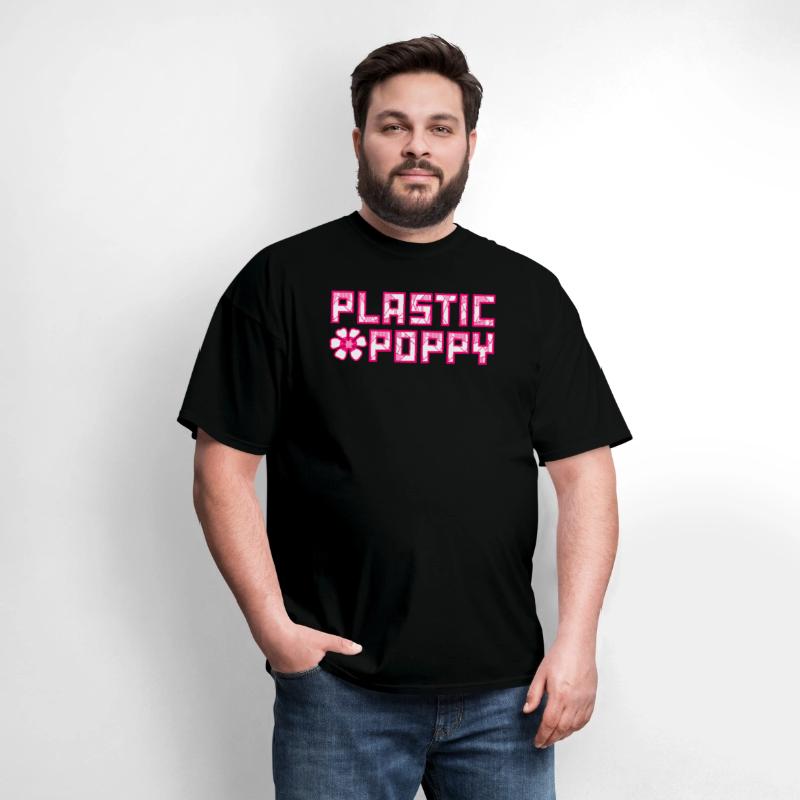 Plastic Poppy™ Hot Pink & White Logo
