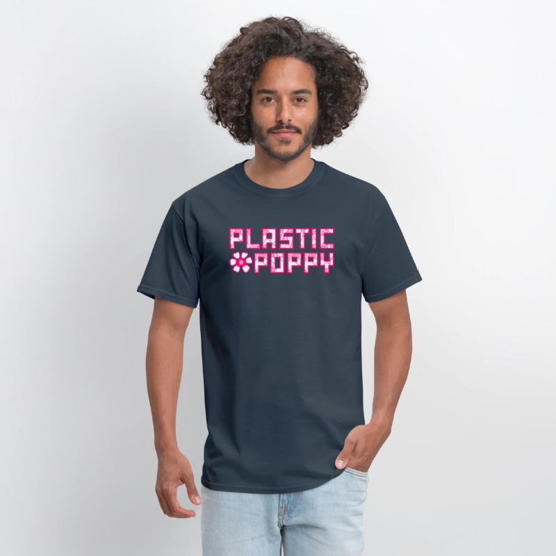 Plastic Poppy™ Hot Pink & White Logo