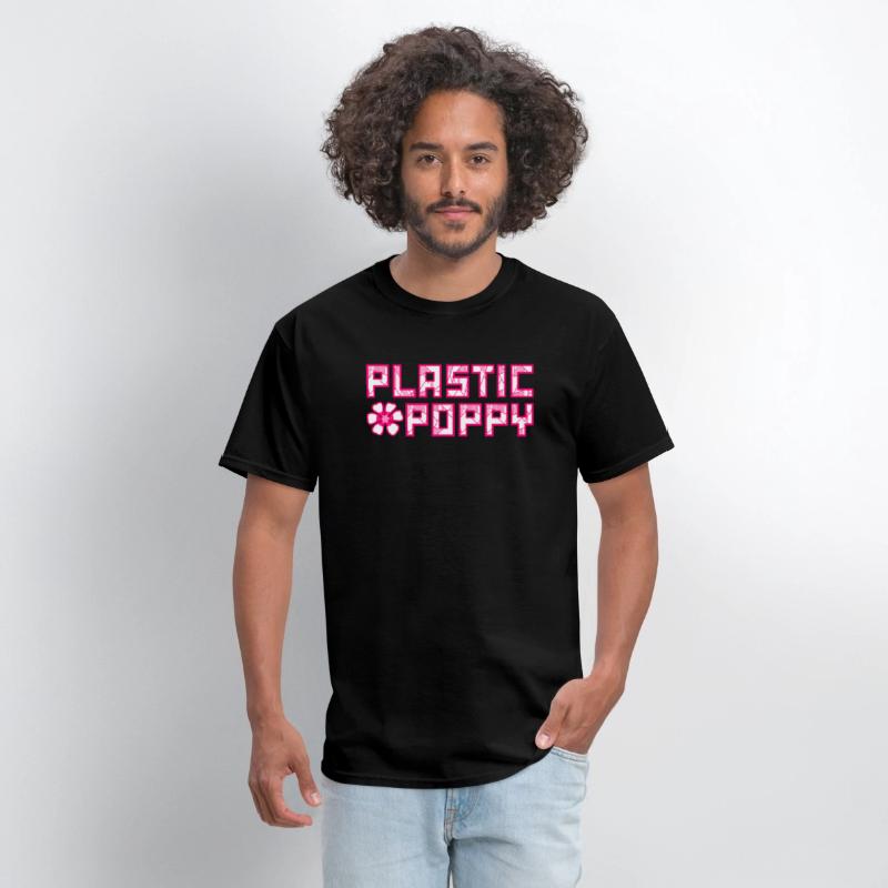 Plastic Poppy™ Hot Pink & White Logo