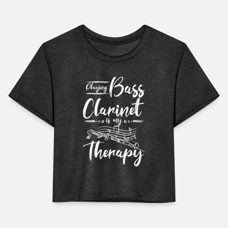 Playing bass clarinet is my therapy