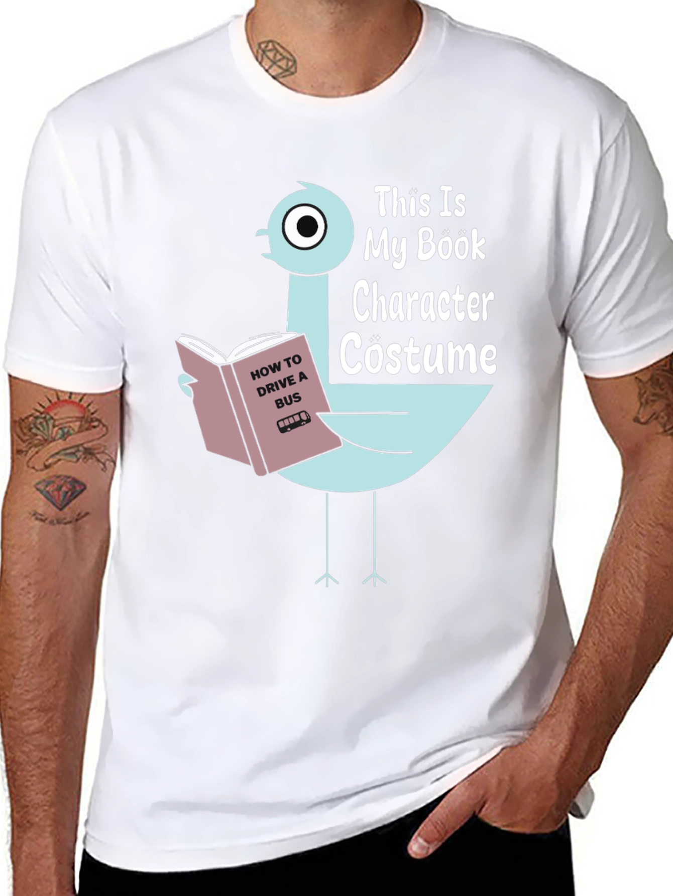 This Is My Book Character Costume T-Shirt