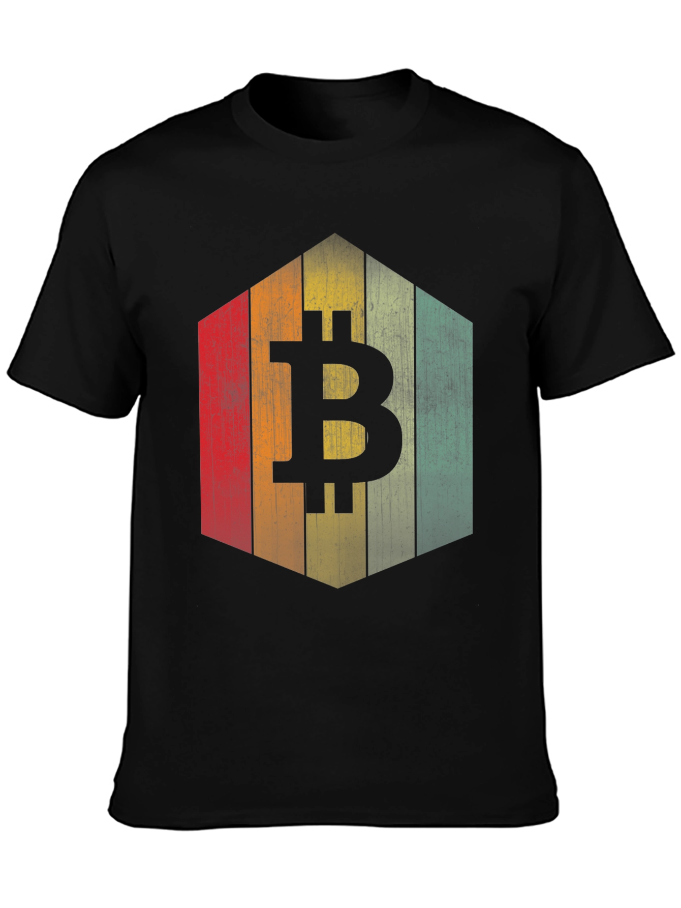 Bitcoin Retro Style T-Shirt - Crypto Currency Tee