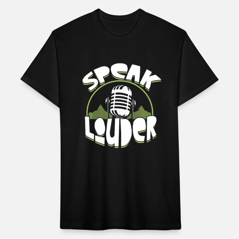 Podcast Podcaster Podcasting Speak Louder
