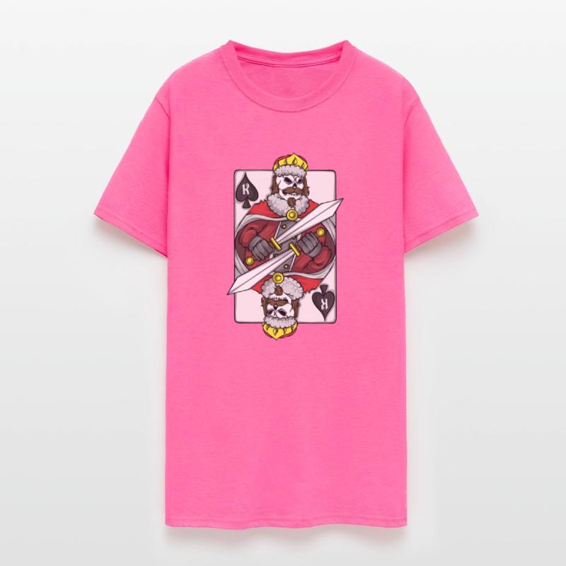 Poker Player King Poker Card Skeleton Gambler