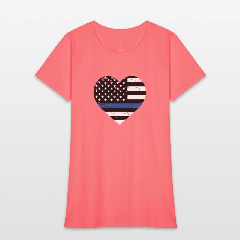 Police Wife I'Ve Got His Six Thin Blue Line Flag H