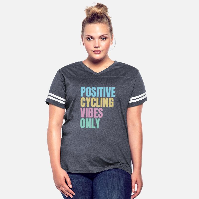 Positive cycling vibes only, bike slogan