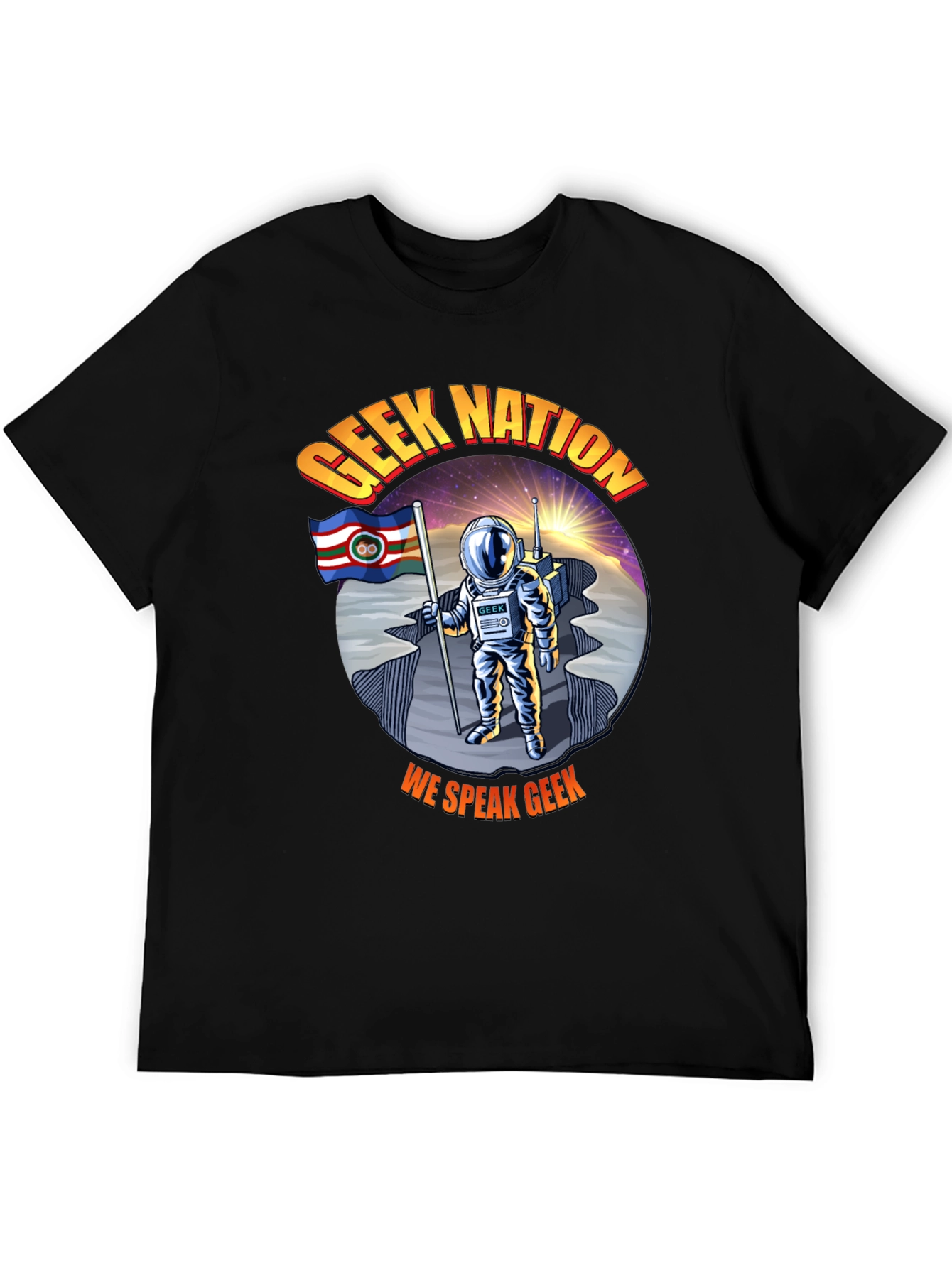 Geek Nation T-Shirt: Astronaut Design