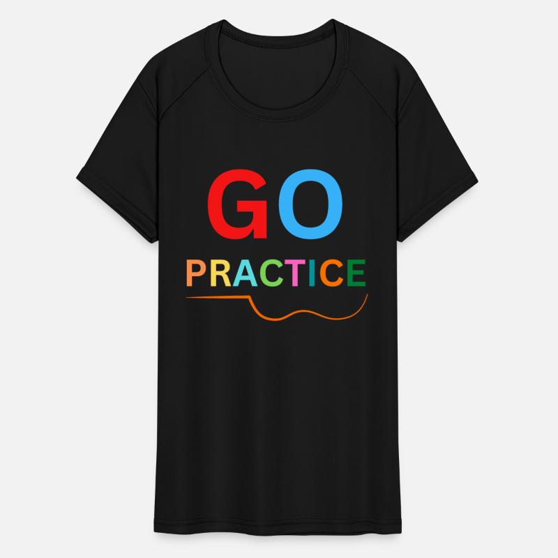 Practice Violin - Go Practice- Rainbow Text