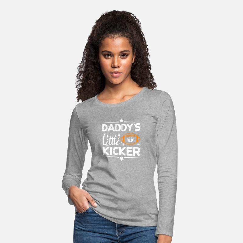 Pregnancy Football Daddy's little kicker