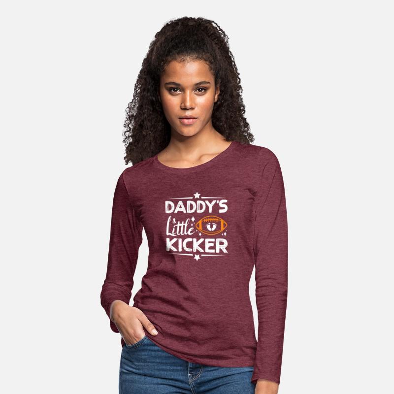 Pregnancy Football Daddy's little kicker