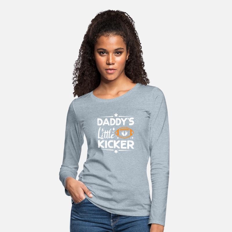 Pregnancy Football Daddy's little kicker