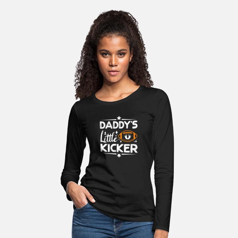 Pregnancy Football Daddy's little kicker