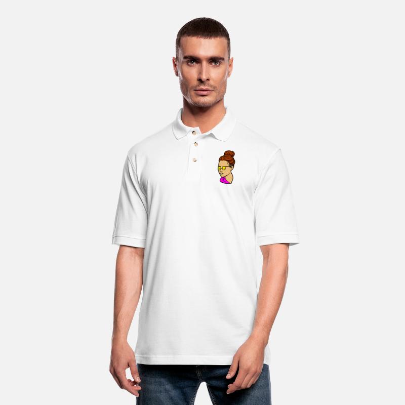 Pretty Silhouette Of A Woman With Glasses Drawing